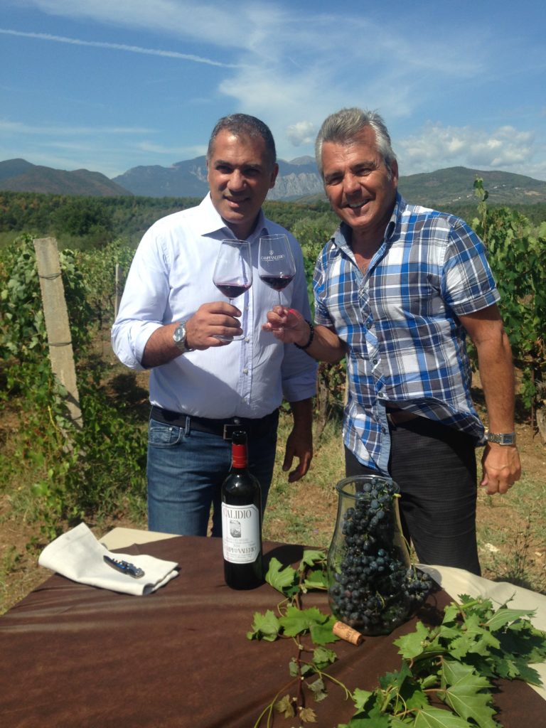 Vineyard Visit Campi Valerio